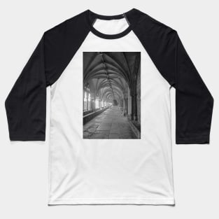 The Vaulted Cloisters, Norwich Cathedral Baseball T-Shirt